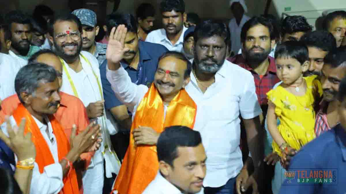 జనగామాలో ఈటలకు ఘన స్వాగతం 8 జనగామాలో ఈటలకు ఘన స్వాగతం