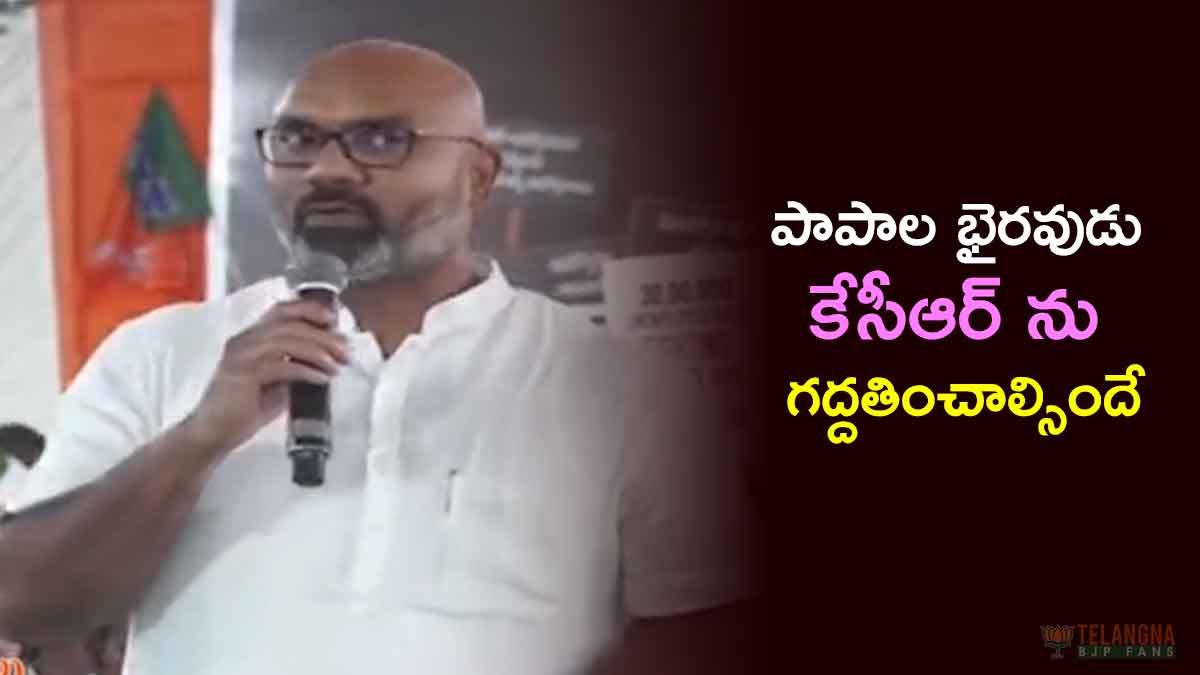 పాపాల భైరవుడు కేసీఆర్ ను గద్దతించాల్సిందే 4 పాపాల భైరవుడు కేసీఆర్ ను గద్దతించాల్సిందే