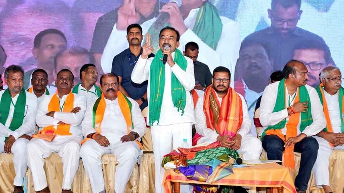 ఒక్కరోజు లిక్కర్ బంద్ చేయండి కేసీఆర్, ధనిక రాష్ట్రం సంగతి తేల్చుతాం: ఈటల రాజేందర్ 4 ఒక్కరోజు లిక్కర్ బంద్ చేయండి కేసీఆర్, ధనిక రాష్ట్రం సంగతి తేల్చుతాం: ఈటల రాజేందర్